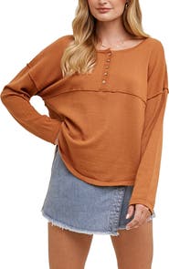 WISHLIST Rib Knit Top