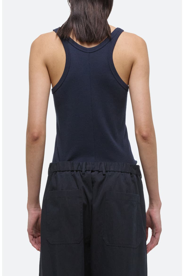 Pima Cotton & Modal Rib Tank, Alternate, color, NAVY