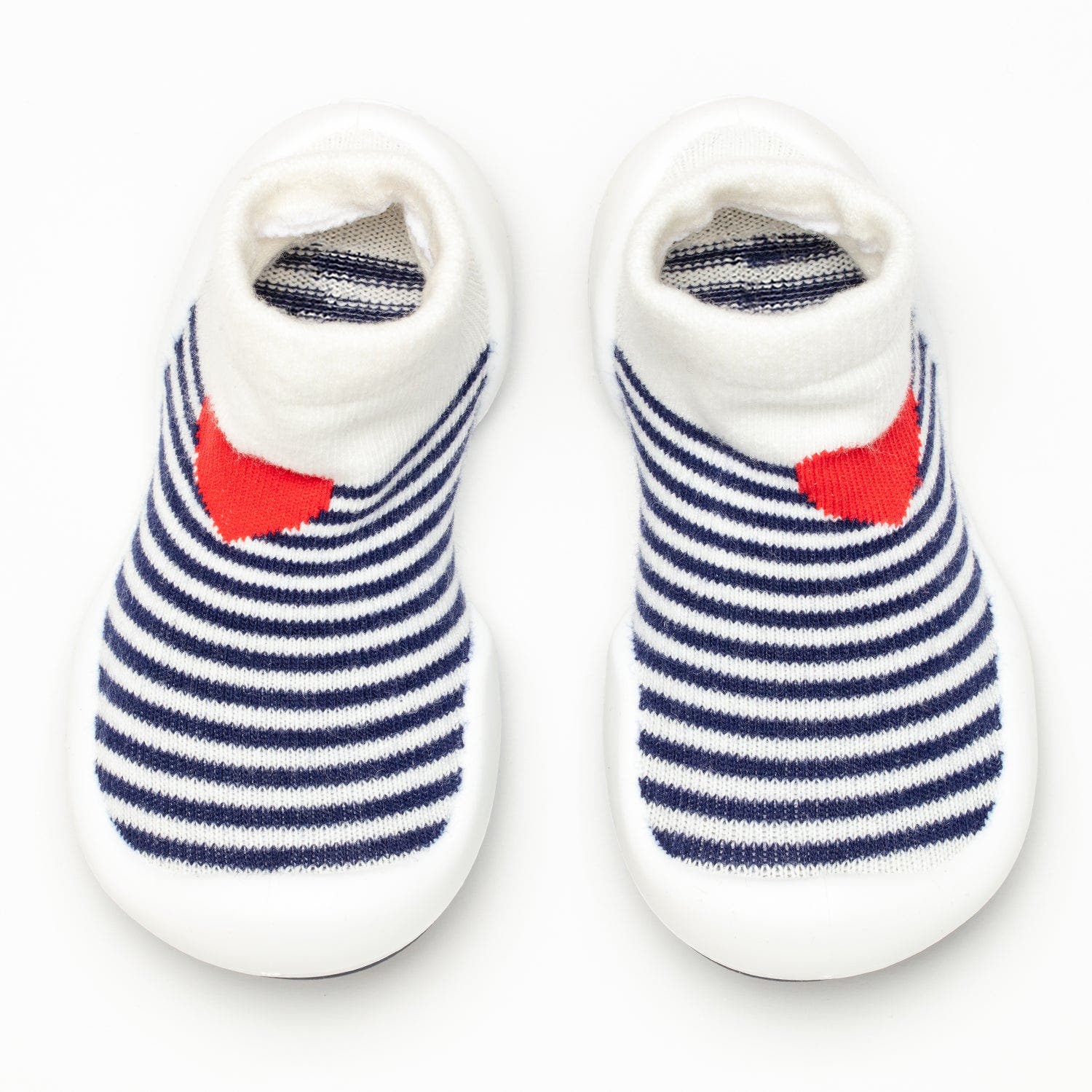 Komuello Toddler Sock Shoes - Heartbreaker, Main, color, Navy