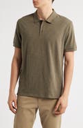 Vince Cotton Slub Jersey Polo