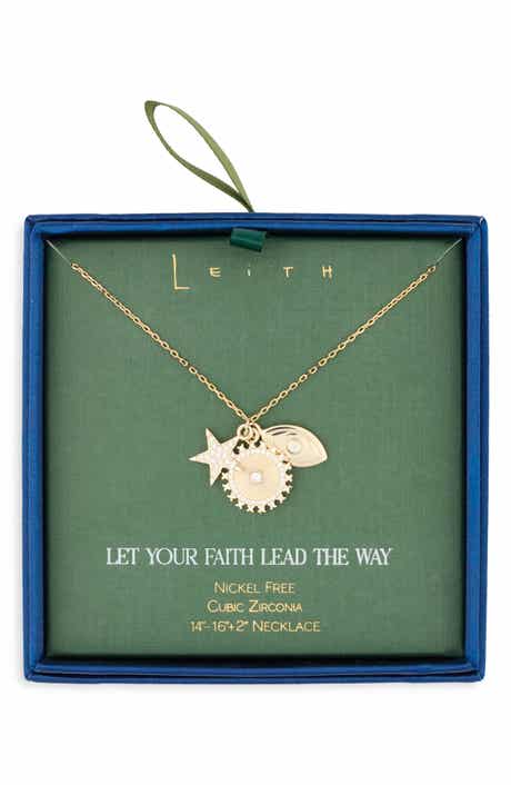Celestial Charm Pendant Necklace