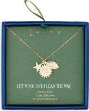 Leith Celestial Charm Pendant Necklace