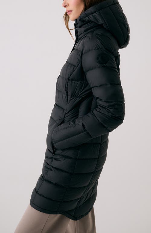 Lole Claudia Hooded Packable Down Jacket In Animal Print