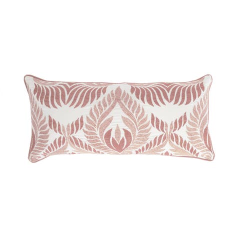 Olivia Embroidered Throw Pillow