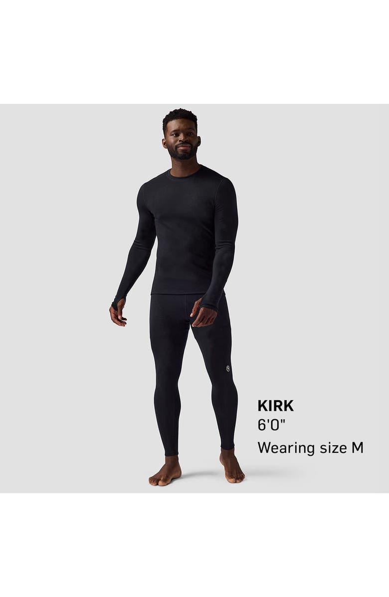 Backcountry Cedars Rws Merino Mid-Wt Baselayer Bottom - Men's, Alternate, color, Black