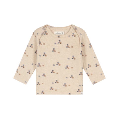 Toy Block Print Long Sleeve Tee (baby)