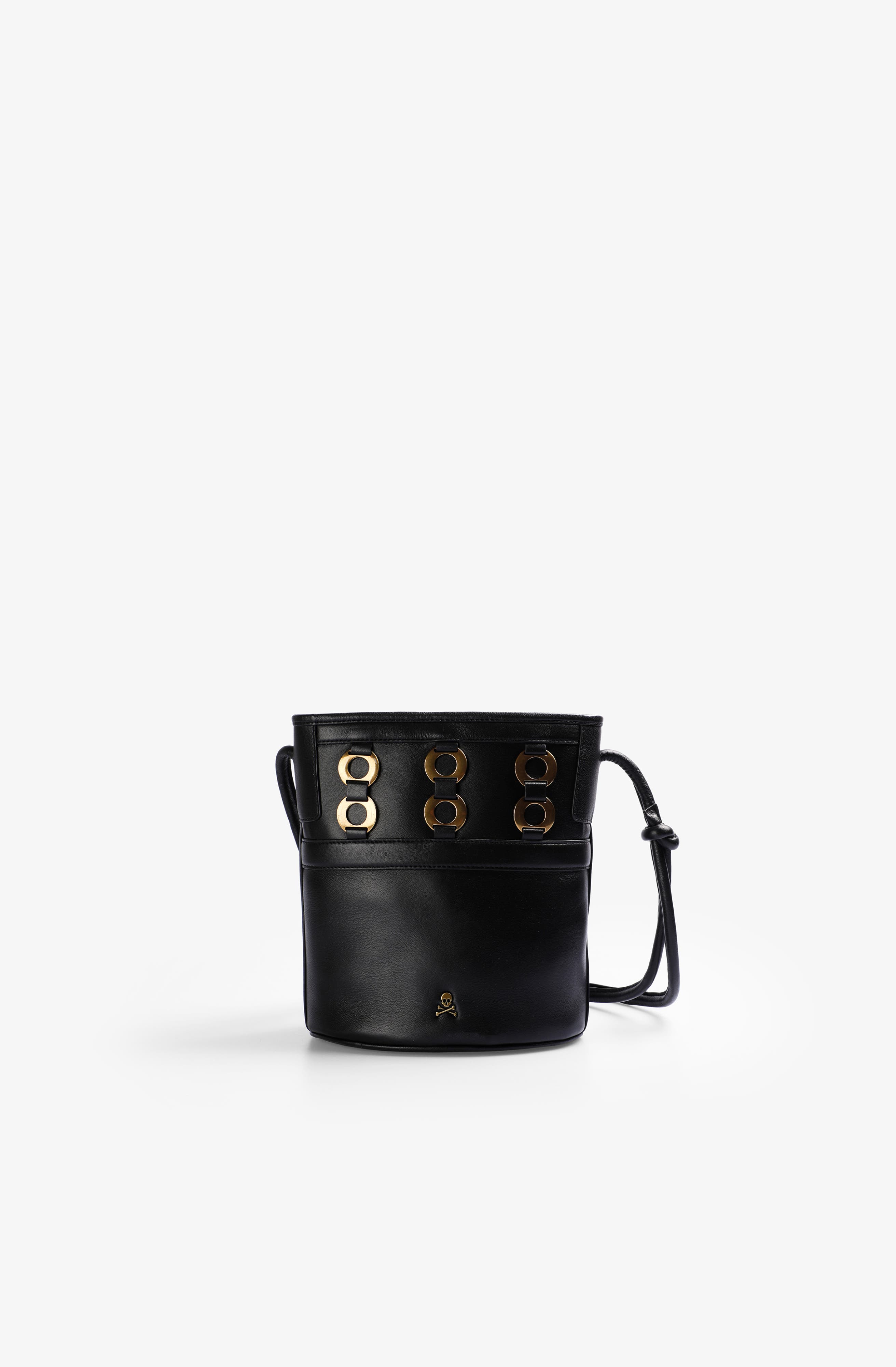 Scalpers Cube Sandal Bag, Alternate, color, Black