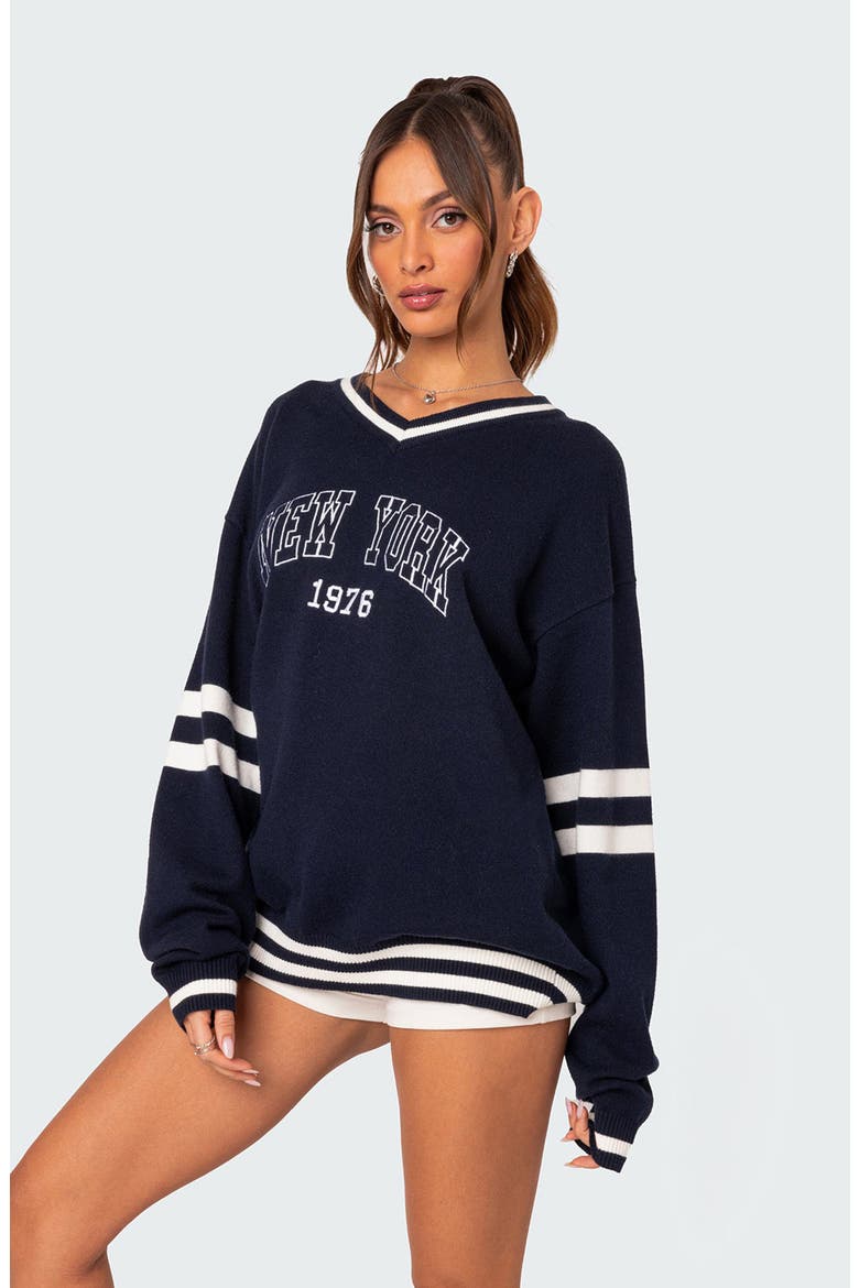 New York Sweater, Alternate, color, NAVY
