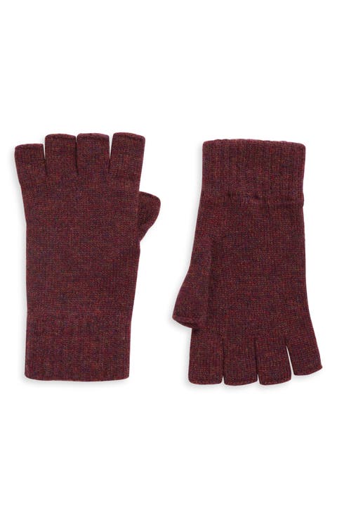Fingerless Cashmere Gloves