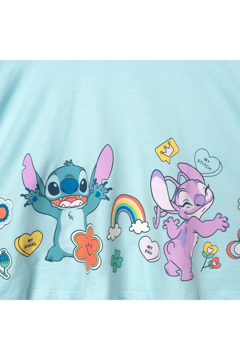 Lilo & Stitch Skater Dress and Scrunchie Set, Alternate, color, Stitch Angel Blue