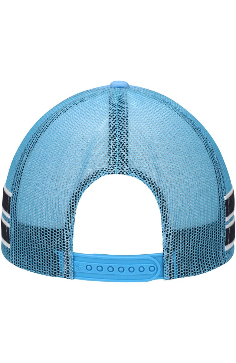 '47 Men's '47 Light Blue North Carolina Tar Heels Sideband Trucker Adjustable Hat, Alternate, color, Light Blue