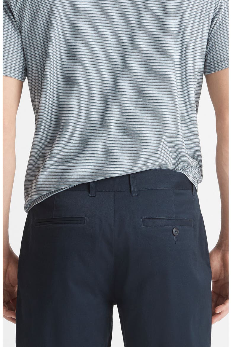 Griffith Twill Cotton Chino Shorts, Alternate, color, COASTAL BLUE