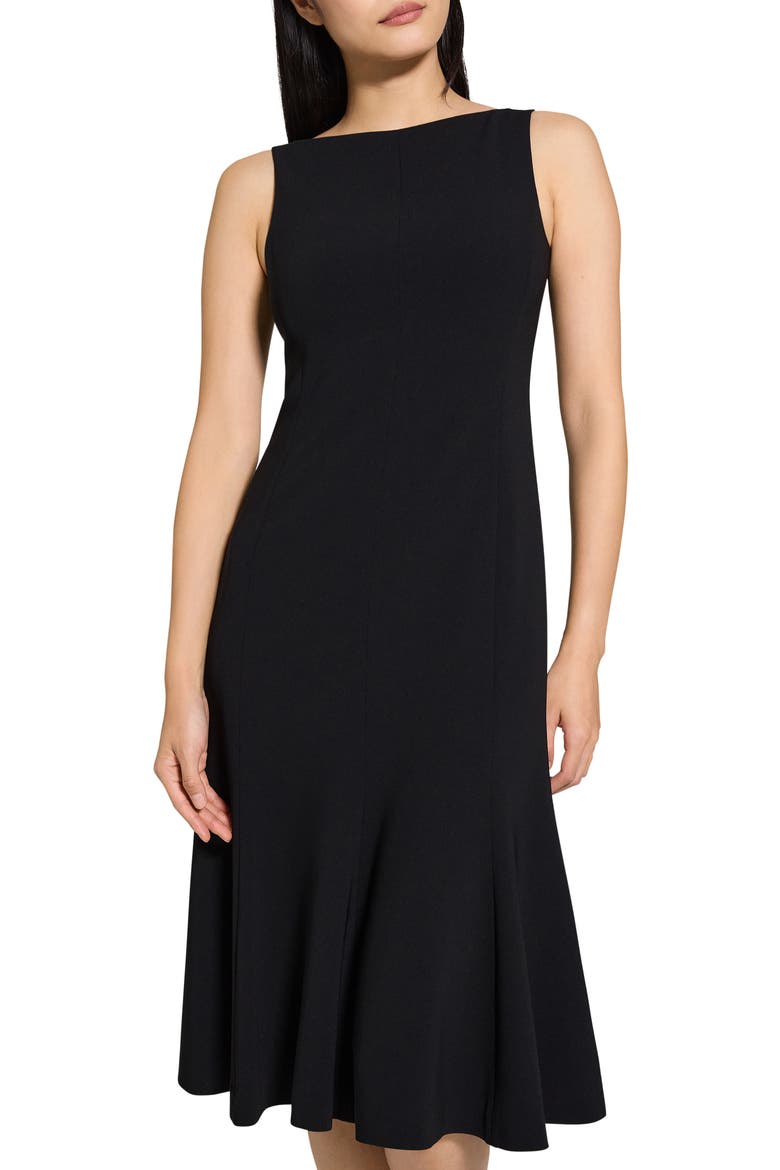 Admiral Sleeveless Dress, Alternate, color, BLACK