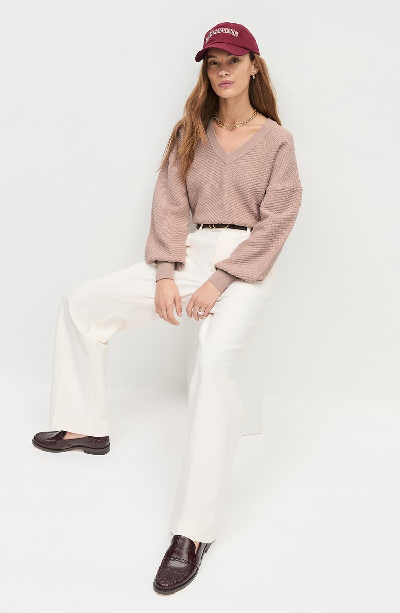 Favorite Daughter The Favorite Adjustable Baseball Cap, Alternate, color, Burgundy