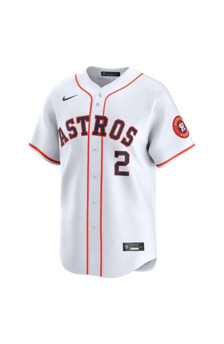 Nike Men's Nike Alex Bregman White Houston Astros Home Limited Player Jersey, Alternate, color, 