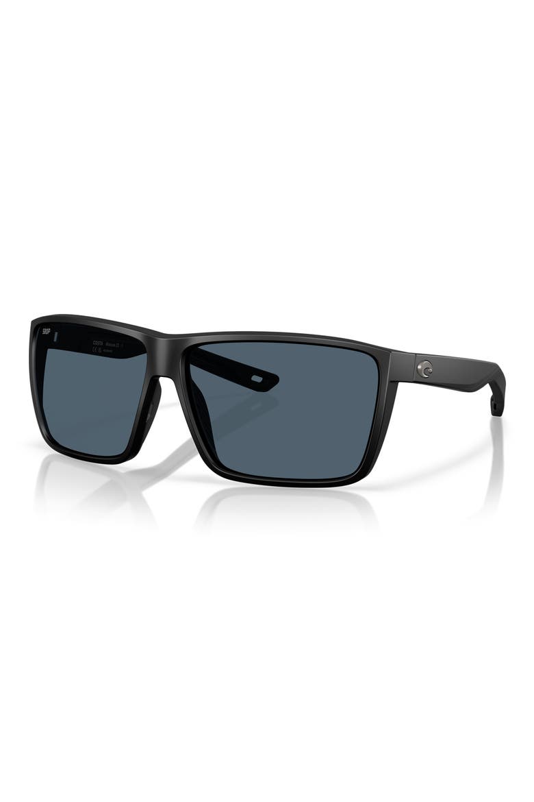 Rincon II 64mm Sunglasses, Alternate, color, MATTE BLACK / GRAY