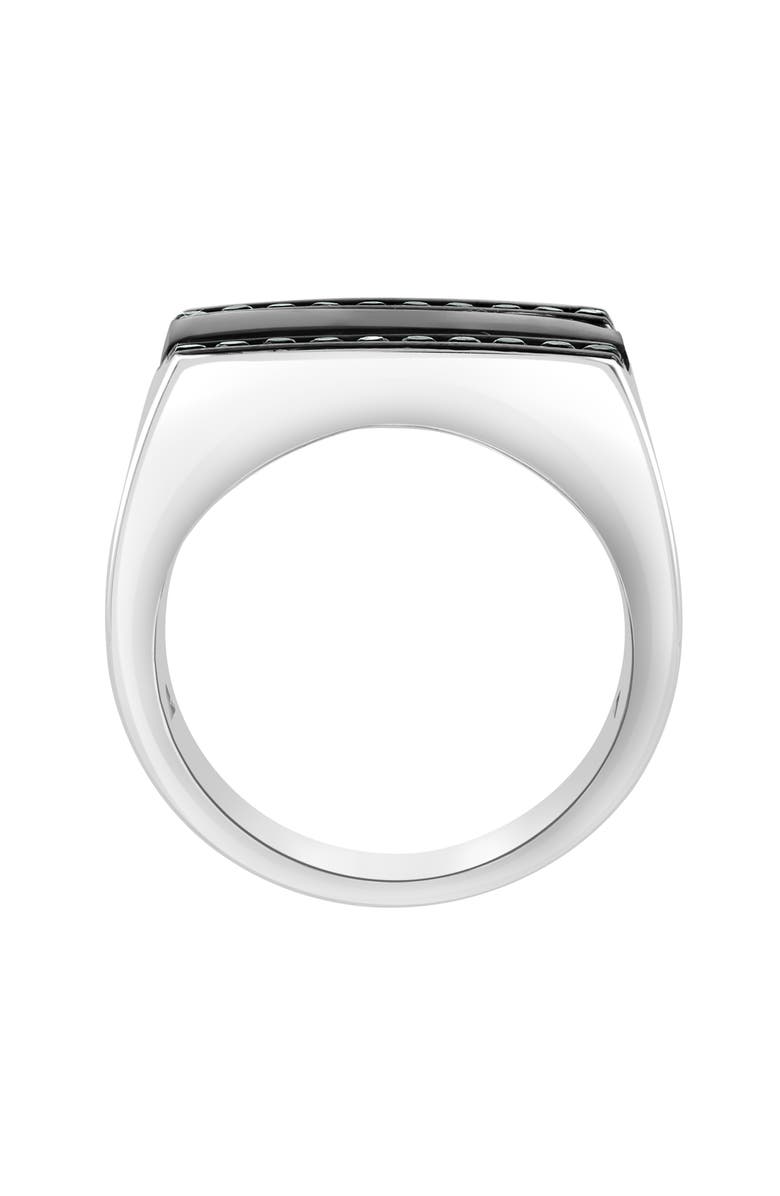 EFFY Onyx & Spinel Signet Ring, Alternate, color,