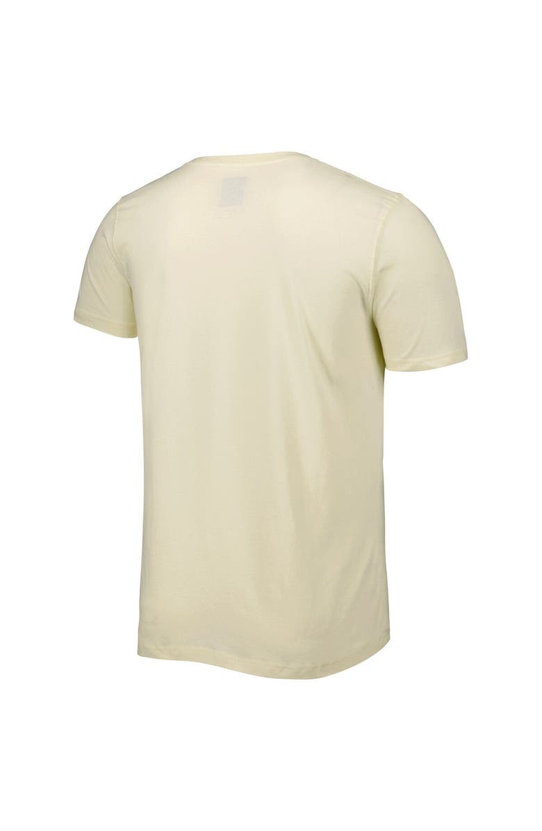 New Era Men's New Era Cream Carolina Panthers Sideline Chrome T-Shirt, Alternate, color,