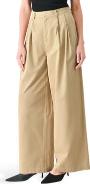 FREEMARKET Pleated High Waist Wide Leg Pants