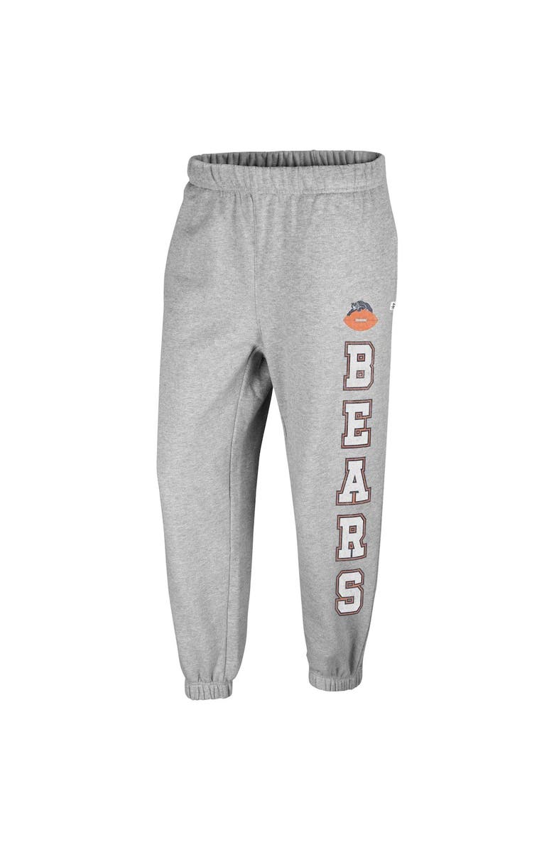 '47 Women's '47 Gray Chicago Bears Double Pro Harper Jogger Sweatpants, Alternate, color, Heather Gray