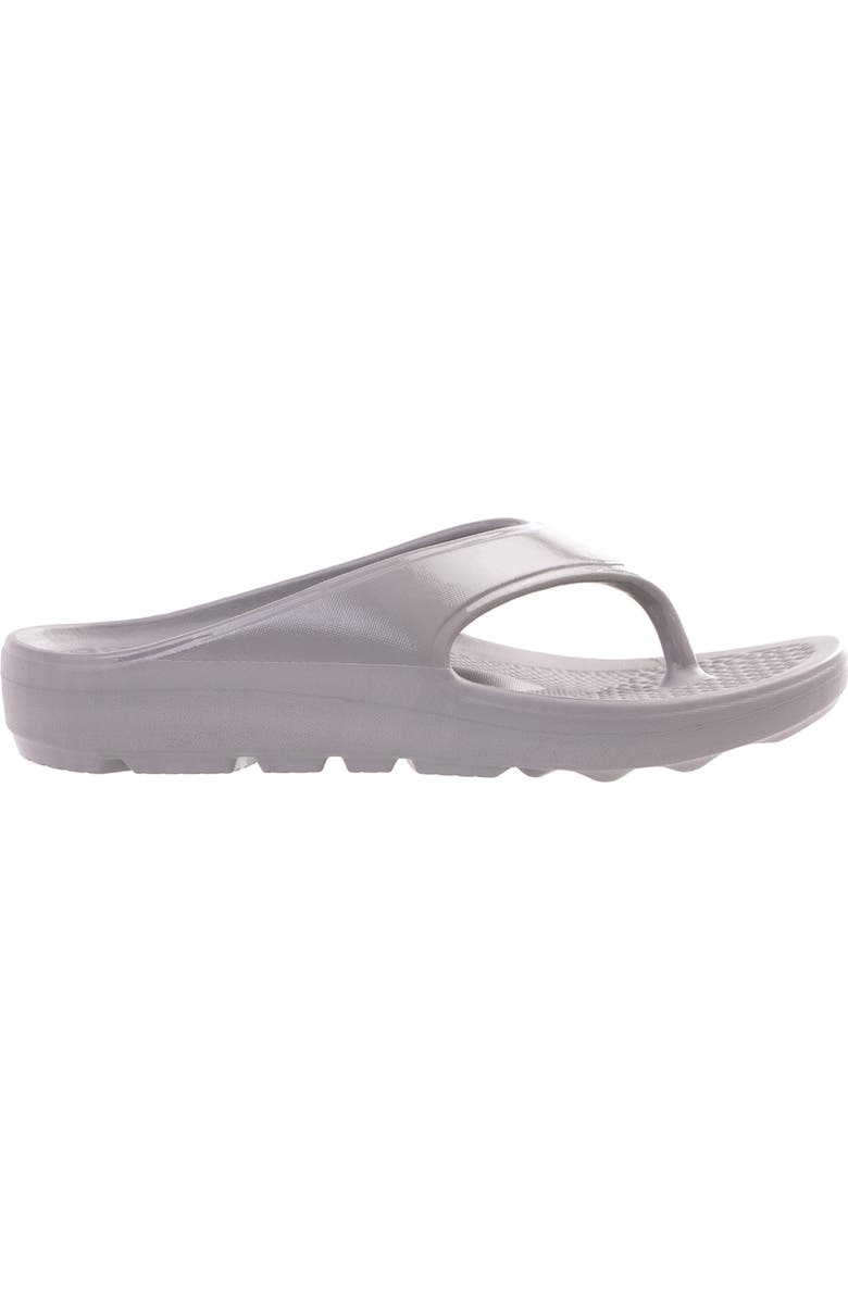 Revitalign Fusion Energy Flip Flop, Alternate, color, Grey