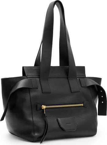 Perez Leather Shoulder Tote