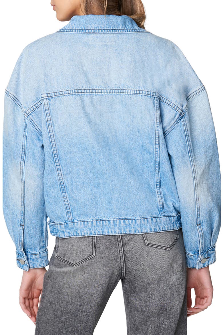 Denim Trucker Jacket, Alternate, color, STEAL THE SHOW