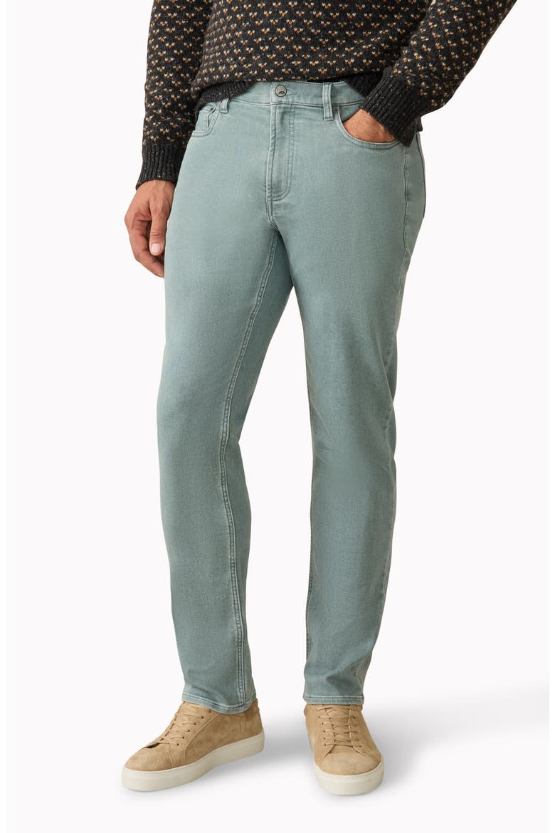 Terry Five-Pocket Stretch Pants, Main, color, OCEAN GLASS