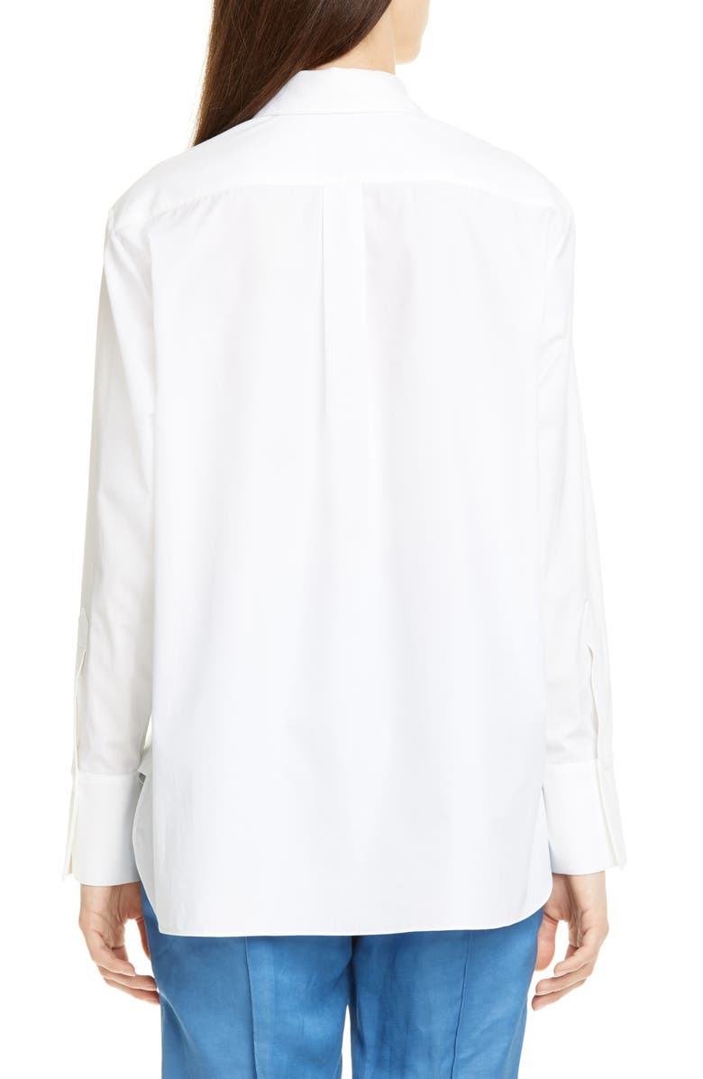 PARTOW Rosemary Poplin Shirt, Alternate, color, 