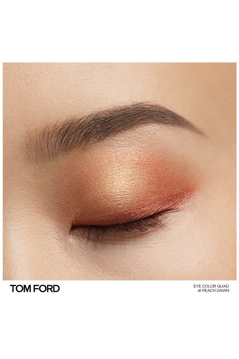 Eye Color Quad Eyeshadow Palette, Alternate, color, PEACH DAWN