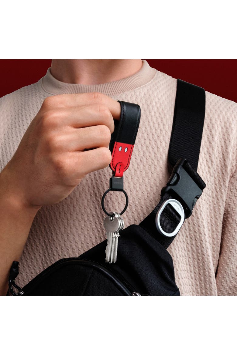 Disney Loop Keychain, Alternate, color, Mickey Mouse