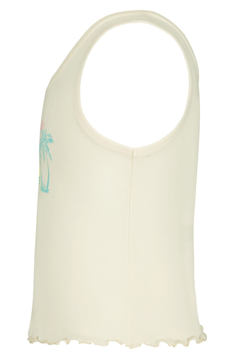 Billabong Kids' Reflections Cotton Graphic Tank, Alternate, color, Salt Crystal