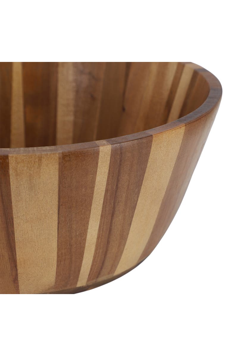 Megachef 13.8 Inch Jumbo Acacia Wood Salad Bowl, Alternate, color, Acacia
