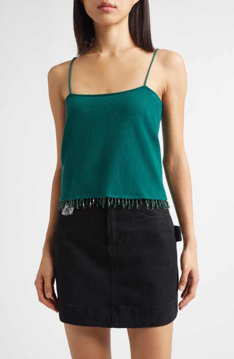 Lodge Beaded Cashmere Camisole