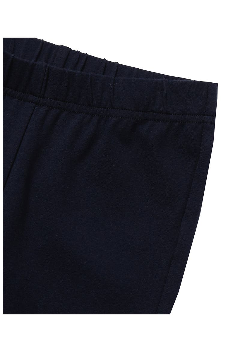 Girls Plus Tough Cotton Leggings, Alternate, color, Classic Navy