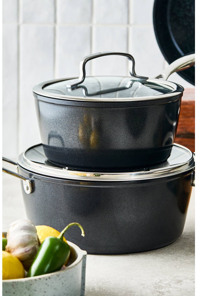 GREEN STONE™ 9-Piece Cookset, Alternate, color, Black