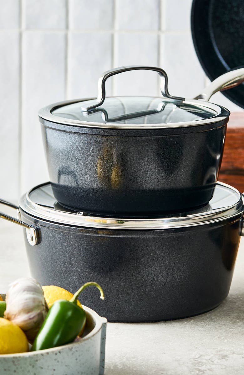 Cuisine::pro<sup>®</sup> GREEN STONE<sup>™</sup> 9-Piece Cookset, Alternate, color, Black