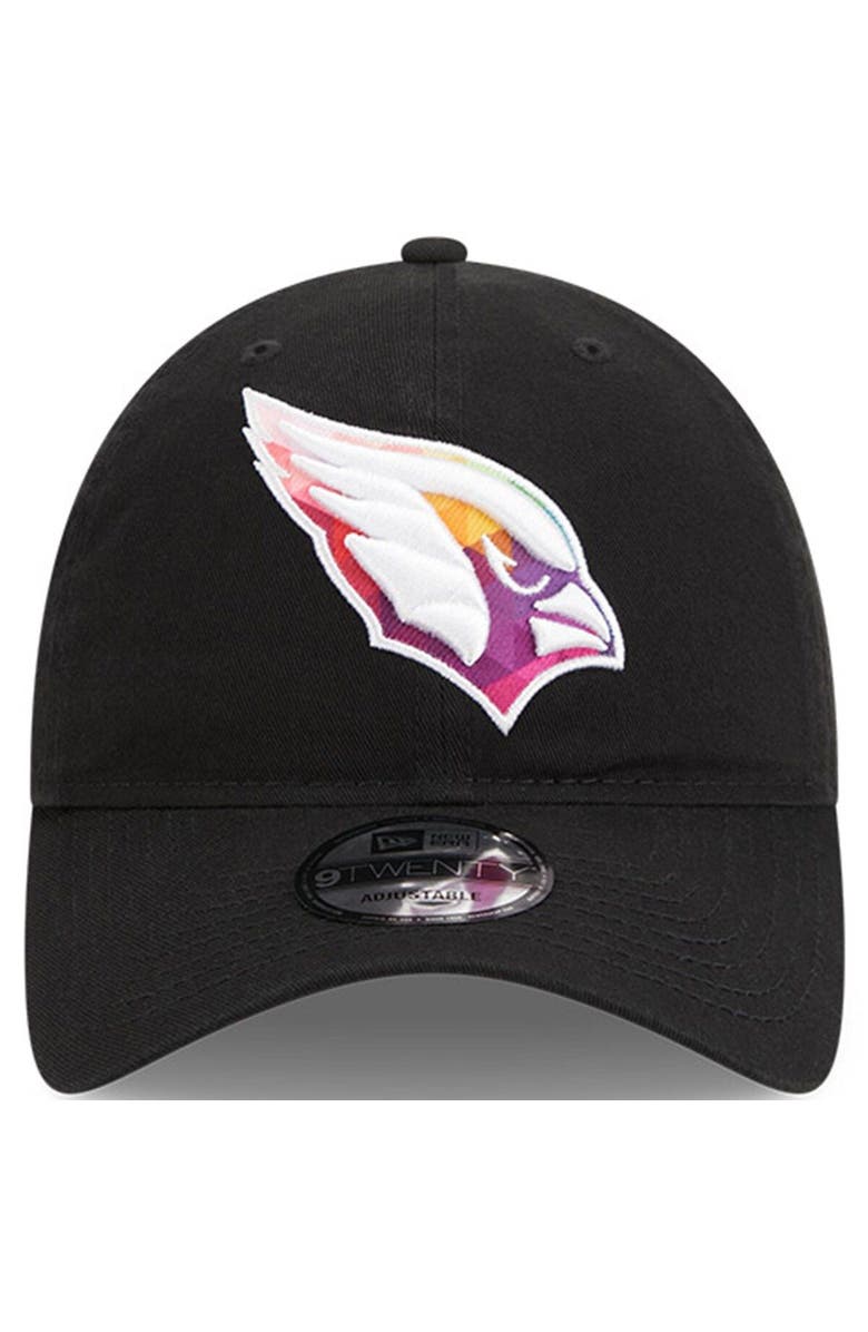 New Era Men's New Era  Black Arizona Cardinals 2023 NFL Crucial Catch 9TWENTY Adjustable Hat, Alternate, color, 