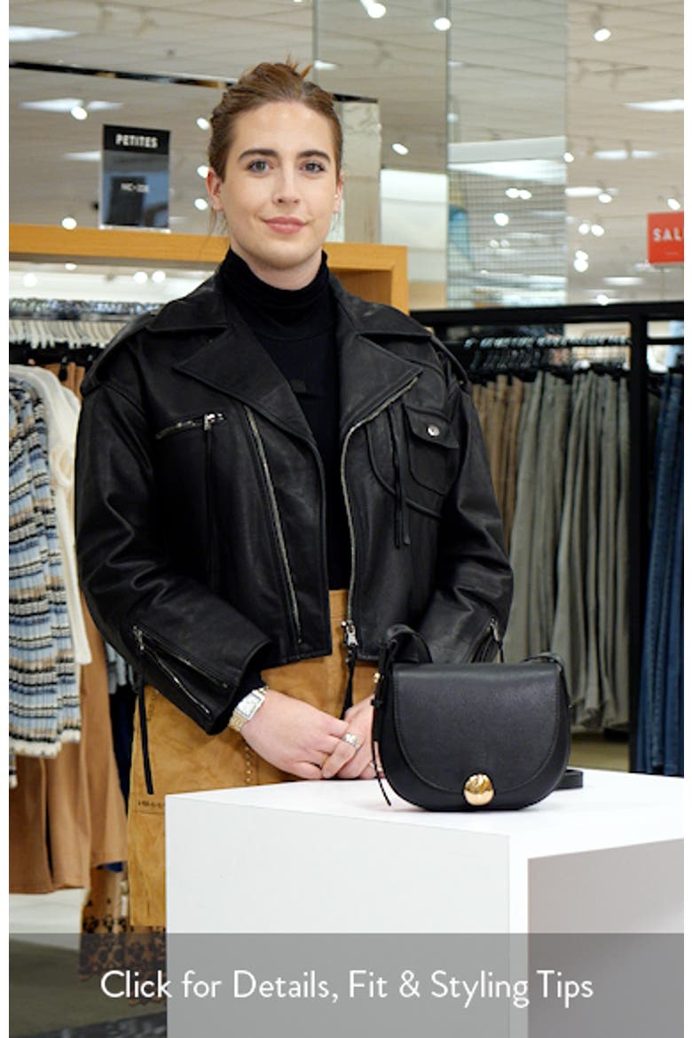 The Dakota Saddle Crossbody Bag video