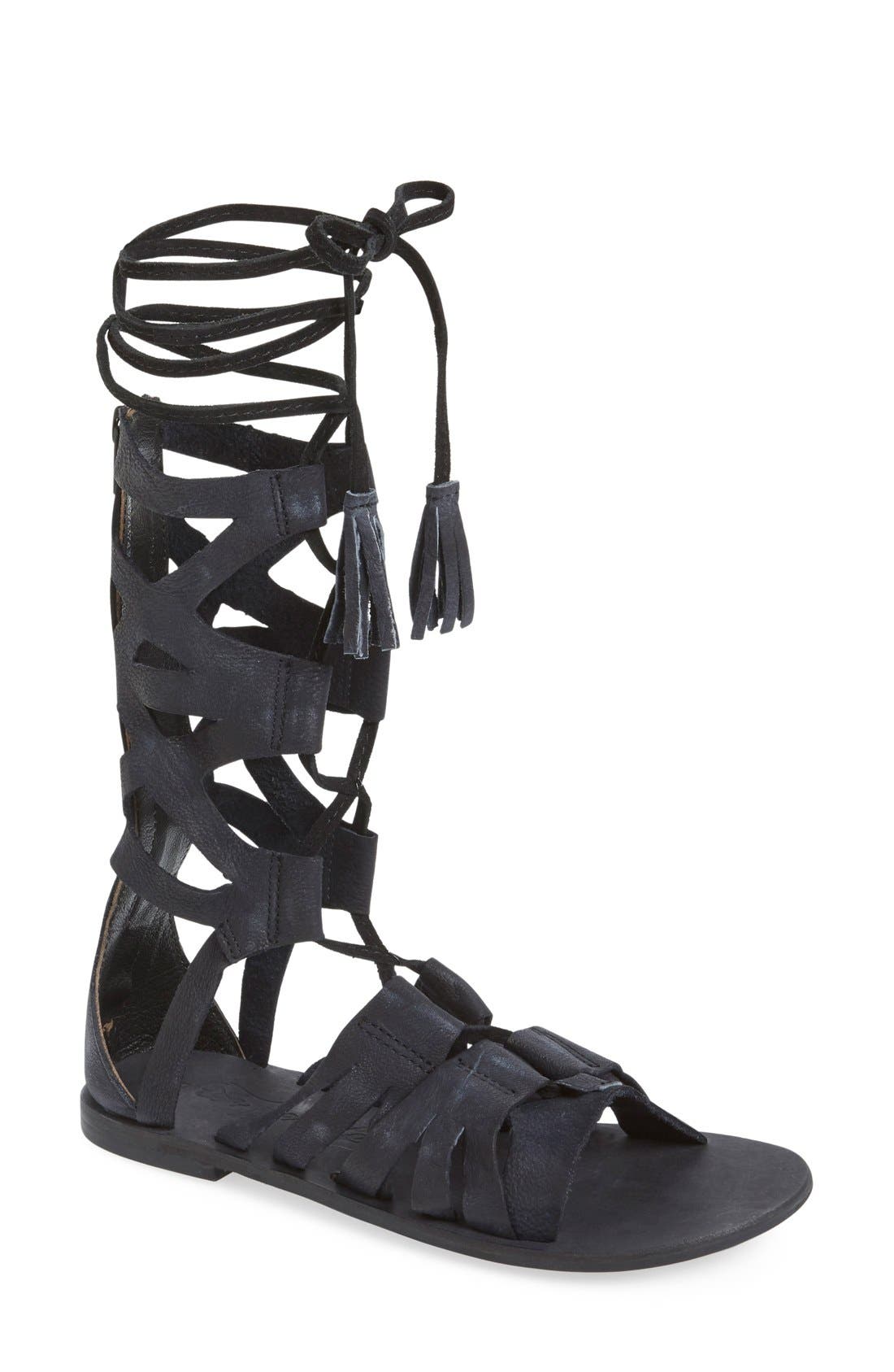 Free People 'Mesa Verde' Tall Gladiator Sandal, Main, color, 