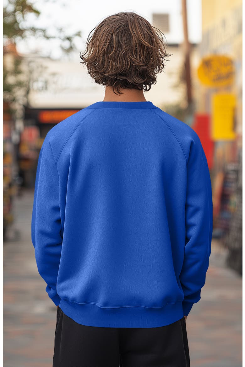 Astronaut Fleece Sweatshirt, Alternate, color, True Royal