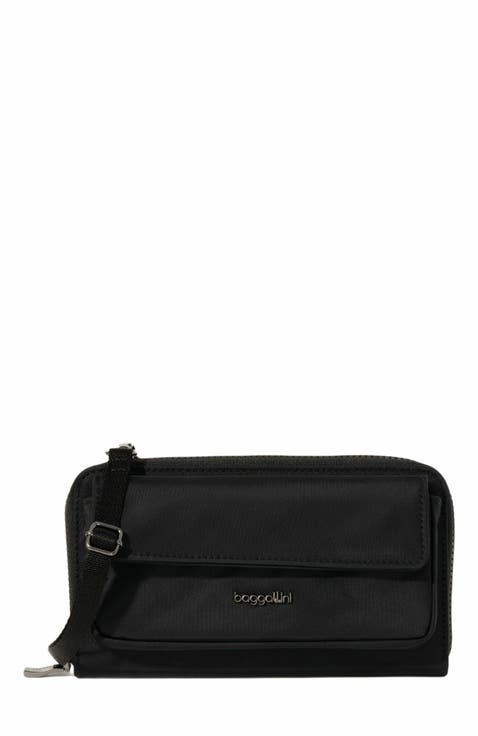 RFID Phone Wallet Crossbody Bag