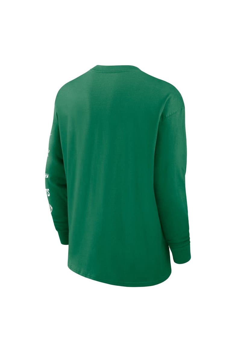 Men's Nike Green New York Jets Rewind Heavy Max90 Pocket Long Sleeve T-Shirt, Alternate, color, Green