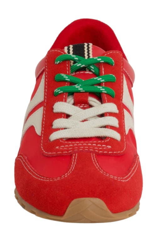 Shushop Sarah Sneaker In Red