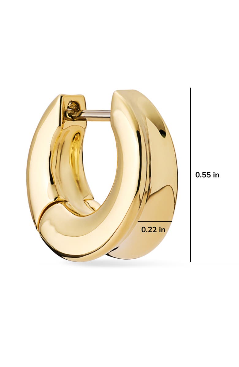 Ana Luisa Wade Mini Hoop Earrings, Alternate, color, Gold