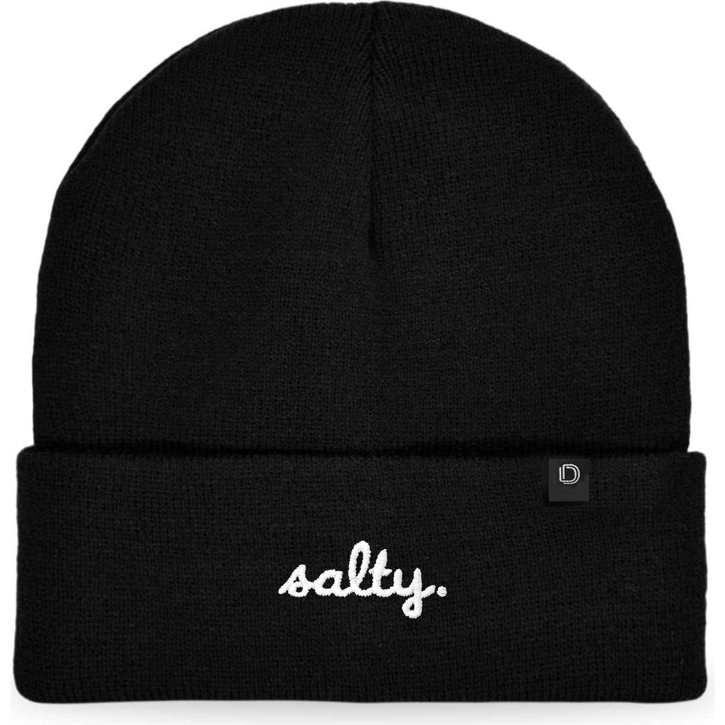 Dalix Salty Beanie Cap In Black