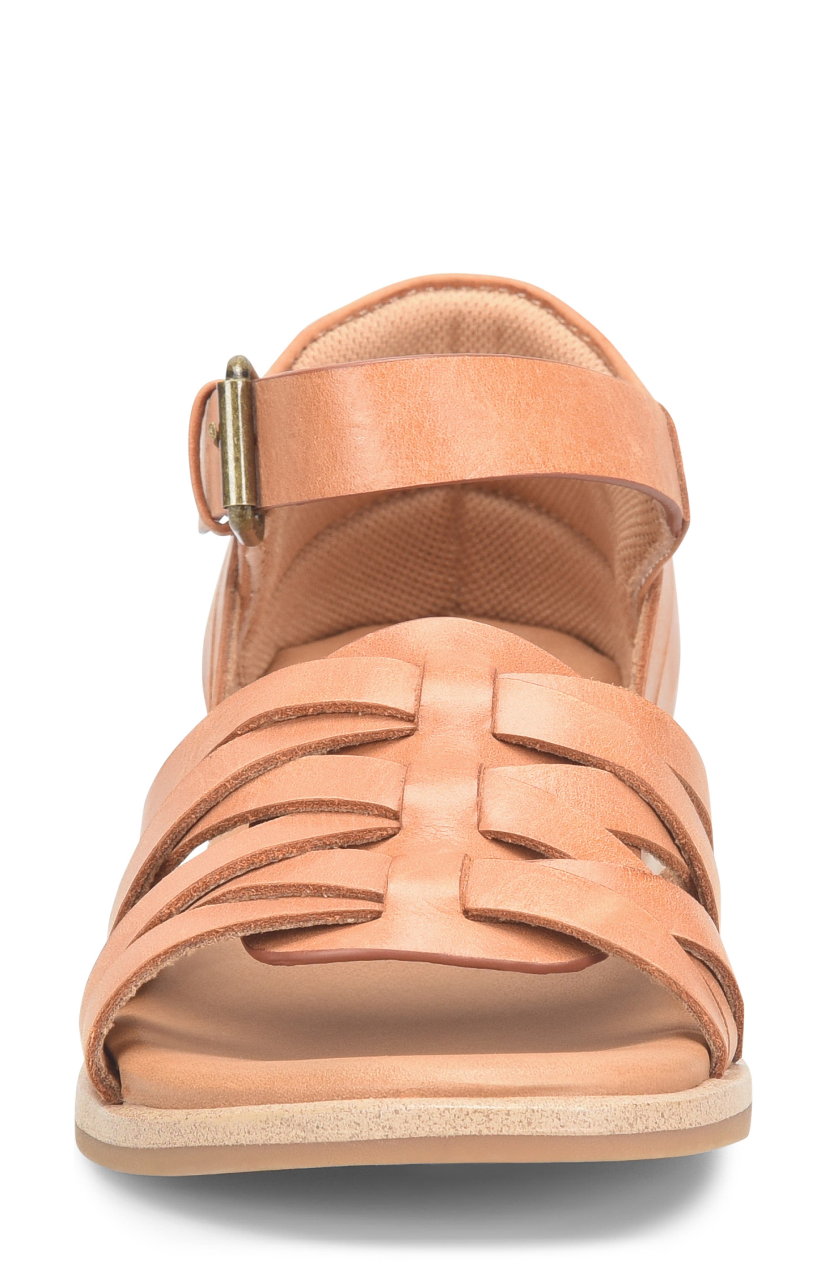 Comfortiva Marina Wedge Sandal, Alternate, color, Luggage