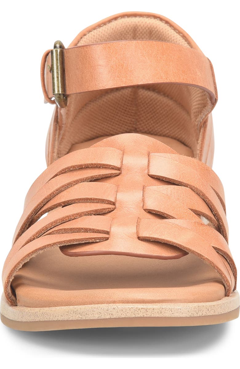 Comfortiva Marina Wedge Sandal, Alternate, color, Luggage