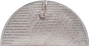 Adriana Castro La Barca Handwoven Leather Clutch