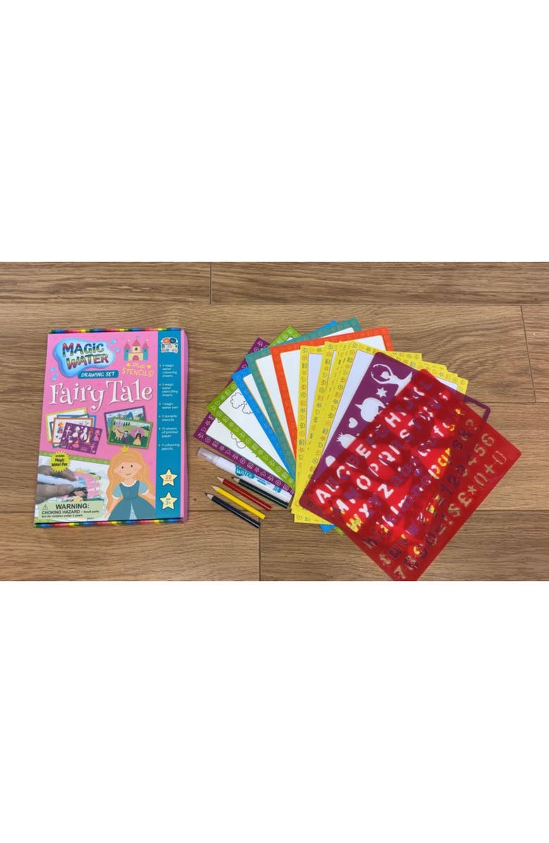 Buddy & Barney Magic Water Drawing Set, Fairy Tale, Kids 3+, Alternate, color, Multicolored